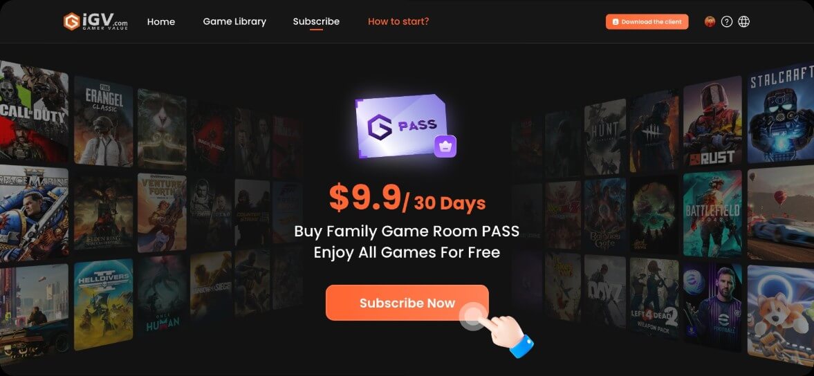 Get a Family Game PASS